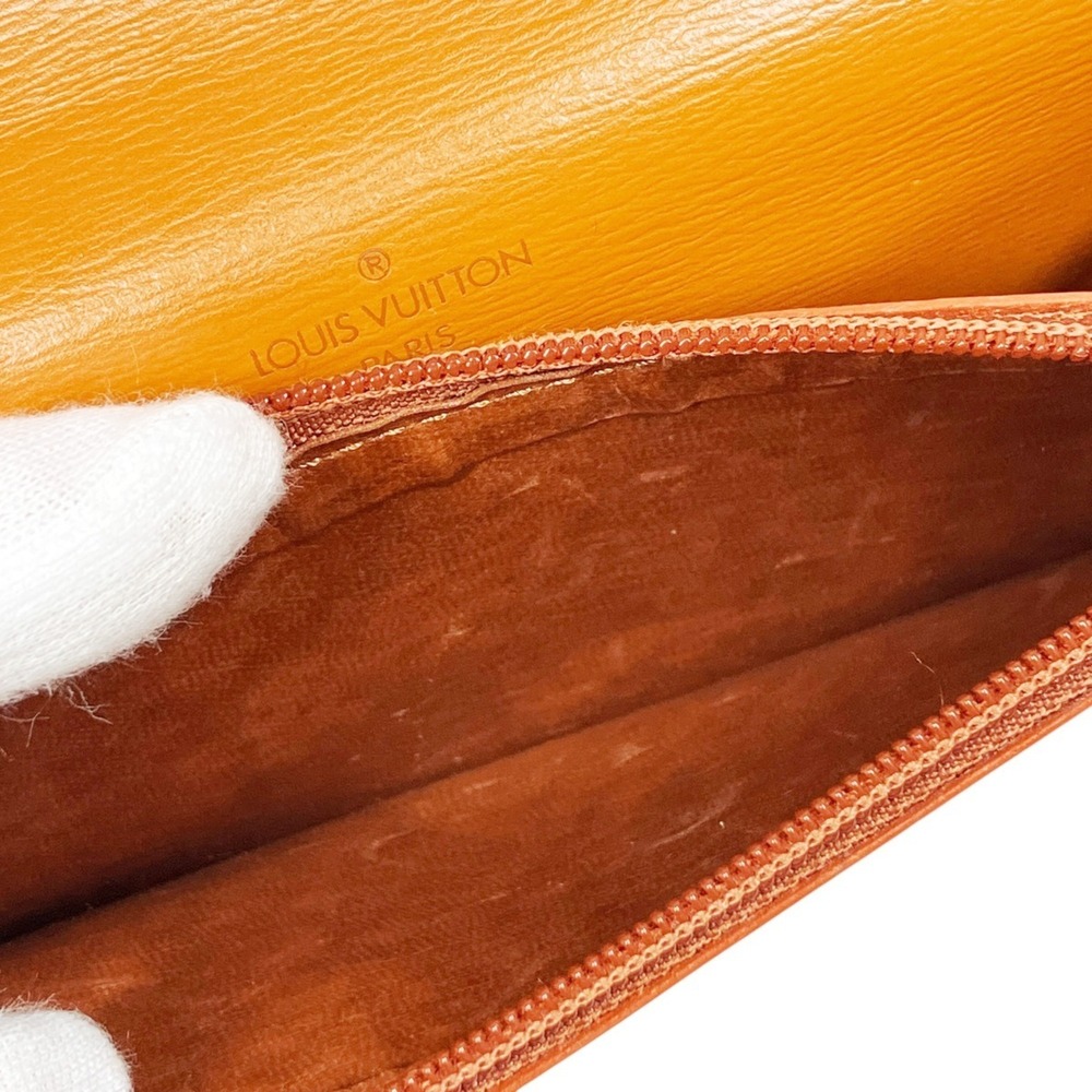 LOUIS VUITTON Authentic Brown Leather Fanny Pack - Picture 6 of 9